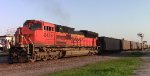 BNSF coal train DPU